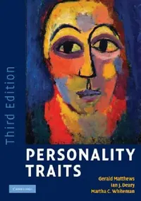 Buy Personality Traits (English, Gerald Matthews | Ian J. Deary | Martha C. Whiteman) — BookShops.in