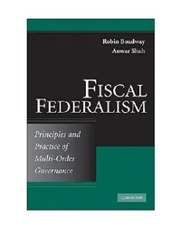 Buy Fiscal Federalism (English, Robin Boadway | Anwar Shah) — BookShops.in