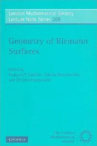 Buy Geometry of Riemann Surfaces (English, Frederick P. Gardiner | Gabino Gonzalez-Diez | Christos Kourouniotis) — BookShops.in