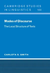 Buy Modes of Discourse (English, Carlota S. Smith) — BookShops.in