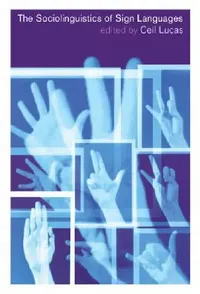 Buy The Sociolinguistics of Sign Languages (English, Ceil Lucas) — BookShops.in