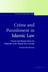 Buy Crime and Punishment in Islamic Law (English, Rudolph Peters) — BookShops.in