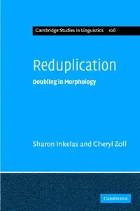 Buy Reduplication (English, Sharon Inkelas | Cheryl Zoll | S. R. Anderson) — BookShops.in
