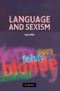 Buy Language and Sexism by Sara Mills | Cambridge University Press | Hardcover | 1st Edition | Reference Book on Gender and Linguistics — BookShops.in