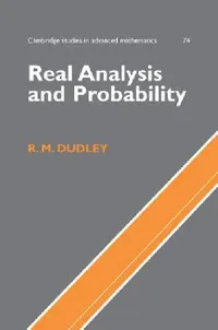 Buy Real Analysis and Probability (English, R. M. Dudley | Dudley R. M. | Bela Bollobas) — BookShops.in
