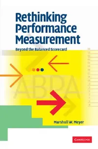 Buy Rethinking Performance Measurement (English, Marshall W. Meyer) — BookShops.in