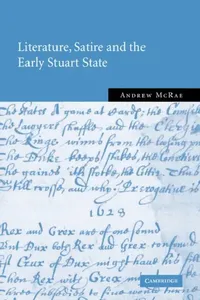 Buy Literature, Satire and the Early Stuart State (English, Andrew McRae) — BookShops.in