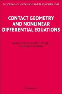 Buy Contact Geometry and Non-Linear Differential Equations (English, Alexei Kushner) — BookShops.in