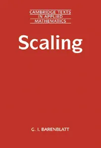 Buy Scaling (English, Grigory Isaakovich Barenblatt) — BookShops.in