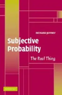 Buy Subjective Probability (English, Richard Jeffrey) — BookShops.in