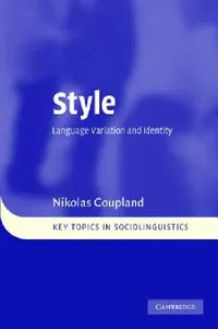 Buy Style (English, Nikolas Coupland) — BookShops.in