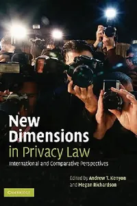 Buy New Dimensions in Privacy Law (English, Andrew T. Kenyon | Megan Richardson) — BookShops.in
