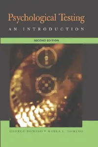 Buy Psychological Testing: An Introduction by George Domino | Marla L. Domino | Cambridge University Press | English | Paperback | 2nd Edition — BookShops.in