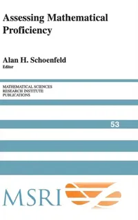 Buy Assessing Mathematical Proficiency (English, Alan H. Schoenfeld) — BookShops.in