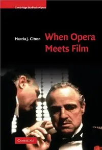 Buy When Opera Meets Film (English, Marcia J. Citron) — BookShops.in