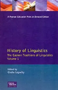 Buy History of Linguistics (English, Giulio C. Lepschy) — BookShops.in