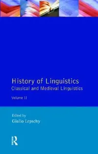 Buy History of Linguistics (English, Giulio C. Lepschy) — BookShops.in