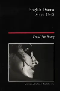 Buy English Drama Since 1940 (English, David Ian Rabey) — BookShops.in