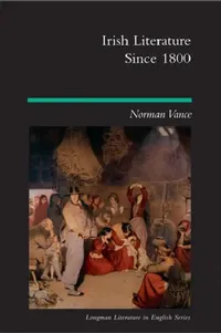 Buy Irish Literature Since 1800 (English, Norman Vance) — BookShops.in