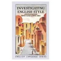 Buy Investigating English Style (English, David Crystal | Derek Davy) — BookShops.in
