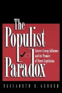 Buy The Populist Paradox (English, Elisabeth R. Gerber) — BookShops.in