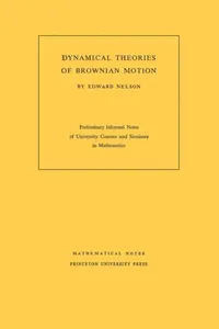 Buy Dynamical Theory of Brownian Motion (English, Edward Nelson) — BookShops.in