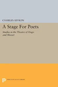 Buy A Stage for Poets (English, Charles Affron) — BookShops.in