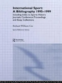 Buy International Sport (English, Richard William Cox) — BookShops.in