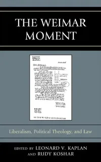 Buy Weimar Moment (English, Leonard V. Kaplan | Rudy Koshar | Peter C. Caldwell) — BookShops.in