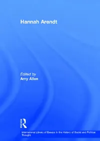 Buy Hannah Arendt (English, Amy Allen) — BookShops.in