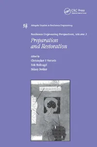 Buy Resilience Engineering Perspectives, Preparation and Restoration (English, Erik Hollnagel | Christopher P. Nemeth) — BookShops.in