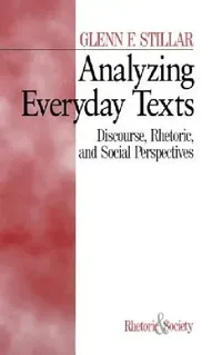 Buy Analyzing Everyday Texts (English, Glenn Stillar) — BookShops.in