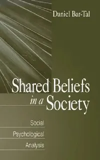 Buy Shared Beliefs in a Society (English, Daniel Bar-Tal) — BookShops.in