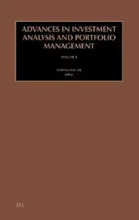 Buy Advances in Investment Analysis and Portfolio Management (English, Cheng-Few Lee) — BookShops.in