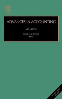 Buy Advances in Accounting (English, Philip M. J. Reckers) — BookShops.in