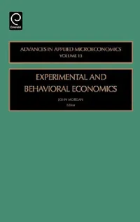 Buy Experimental and Behavorial Economics (English, J. Morgan) — BookShops.in