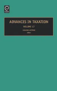 Buy Advances in Taxation, Volume 17 (English, Suzanne M. Luttman) — BookShops.in