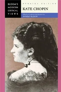 Buy Kate Chopin (Bloom's Modern Critical Views) by Harold Bloom - Chelsea House Pub - English - Paperback - Updated Edition — BookShops.in