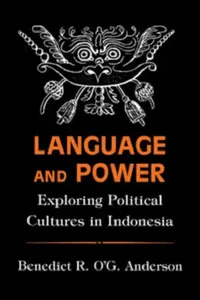 Buy Language and Power (English, Benedict R. O'g Anderson) — BookShops.in
