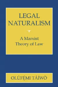 Buy Legal Naturalism (English, Olufemi Taiwo) — BookShops.in