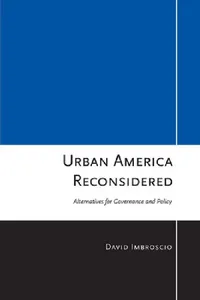 Buy Urban America Reconsidered (English, David L. Imbroscio) — BookShops.in