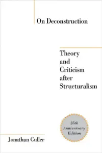 Buy On Deconstruction (English, Jonathan Culler) — BookShops.in