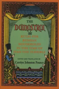 Buy The Domostroi (English, Carolyn Johnston Pouncy) — BookShops.in