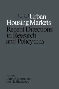 Buy Urban Housing Markets (English, Larry Bourne | John Hitchcock) — BookShops.in