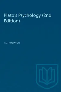 Buy Plato's Psychology (2nd Edition) (English, T. M. Robinson) — BookShops.in