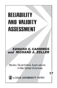 Buy Reliability and Validity Assessment (English, Edward G. Carmines | Richard A. Zeller) — BookShops.in