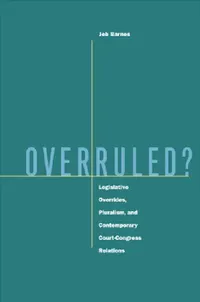 Buy Overruled? (English, Jeb Barnes) — BookShops.in