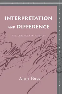 Buy Interpretation and Difference (English, Alan Bass) — BookShops.in