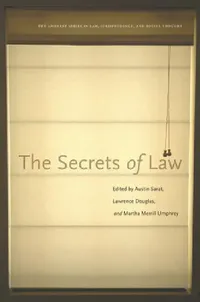 Buy The Secrets of Law (English, Austin Sarat | Lawence Douglas | Martha Merrill Umphrey) — BookShops.in