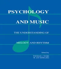 Buy Psychology and Music (English, W. Jay Dowling) — BookShops.in